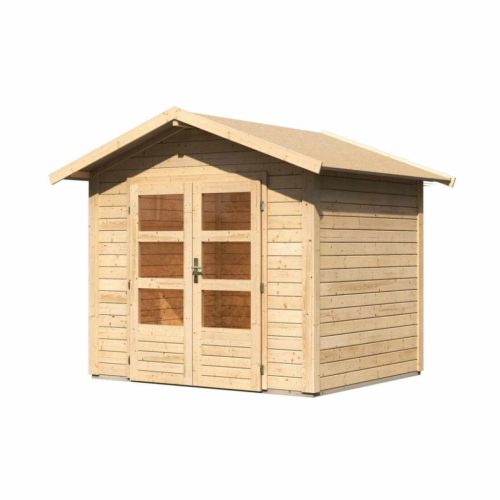 fából készült kerti ház KARIBU TALKAU 3 (83335) natur LG1772