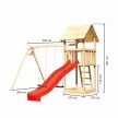 játszóterek gyerekeknek KARIBU LOTTI 89346 LG1824