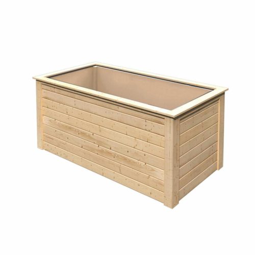 magaságyás KARIBU HOCHBEET 281 (83326) natur