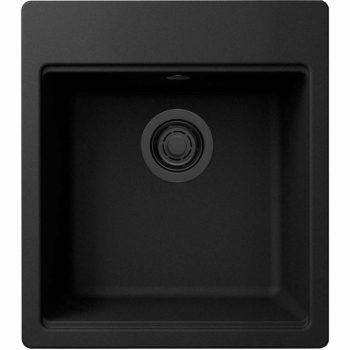   ELLECI - Mosogatótálca Time 102 G40 nero fekete tartozékokkal