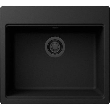   ELLECI - Mosogatótálca Time 105 G40 nero fekete tartozékokkal