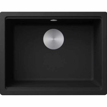   ELLECI- Mosogatótálca Time UM aláépíthető 105 57x51 Granitek 1m. Nero G40