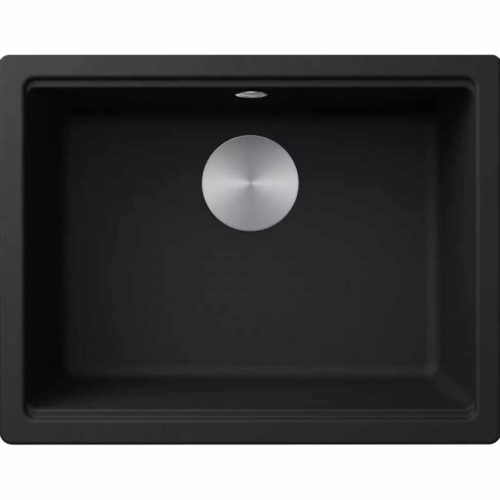 ELLECI- Mosogatótálca Time UM aláépíthető 105 57x51 Granitek 1m. Nero G40