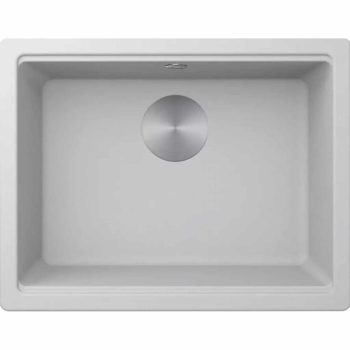   ELLECI- Mosogatótálca Time UM aláépíthető 105 57x51 Granitek 1m. Bianco G68