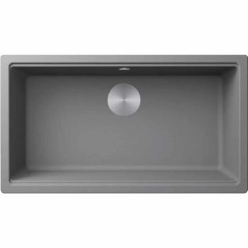   ELLECI- Mosogatótálca Time 130 UM aláépíthető 79x51 Granitek 1m. Cemento G48