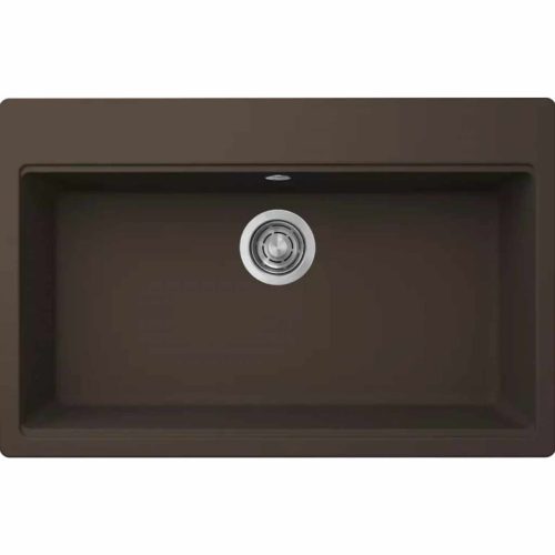 ELLECI- Mosogatótálca Time 130 79x51 Granitek 1m. Espresso G78