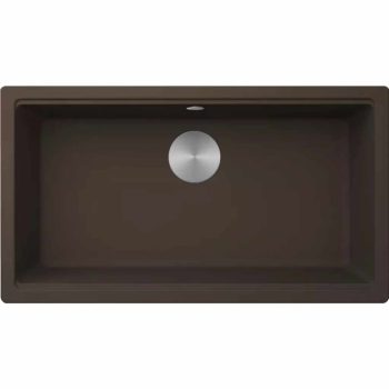   ELLECI- Mosogatótálca Time 130 UM aláépíthető 79x51 Granitek 1m. Espresso G78