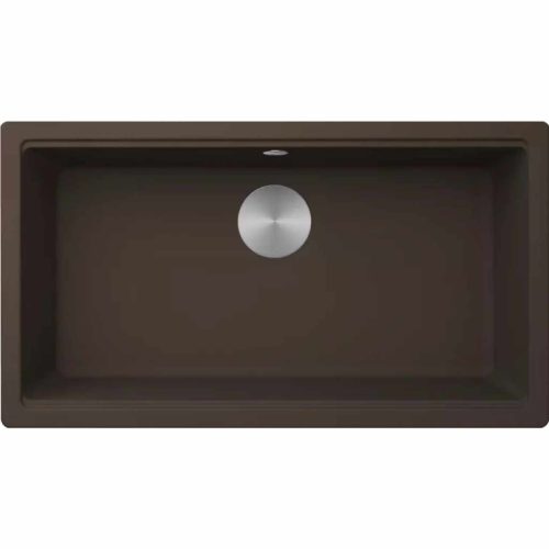 ELLECI- Mosogatótálca Time 130 UM aláépíthető 79x51 Granitek 1m. Espresso G78