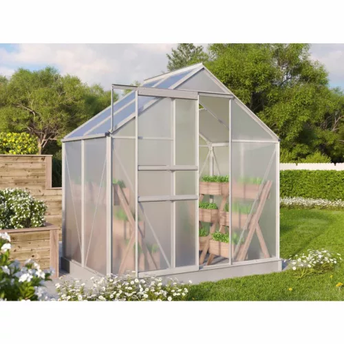 Vitavia Garden | üvegház VITAVIA TARGET 2500 PC 4 mm ezüst