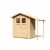 fából készült kerti ház KARIBU DANA (23485) natur