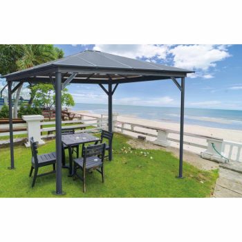 kerti pavilon LANITPLAST 33 antracit + bronz PC