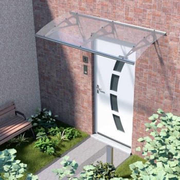 bejárati tető LANITPLAST BLUEMOON XXL 197/150 ezüst szín