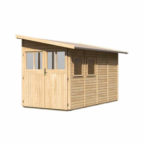 fából készült kerti ház KARIBU WANDLITZ 4 (55257) natur LG2730