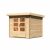 fából készült kerti ház KARIBU BASTRUP 2 (73283) natur LG2805