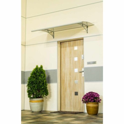 bejárati tető LANITPLAST LYRA 150/84,5 ezüst szín  LG2811