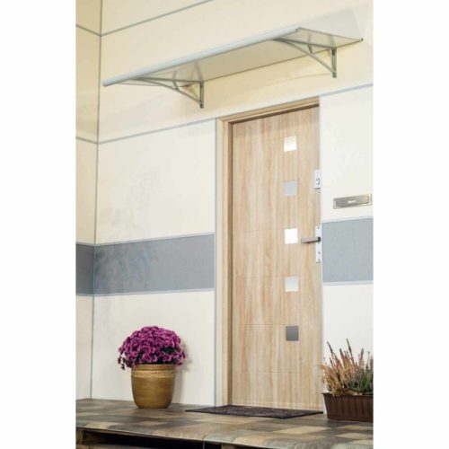 bejárati tető LANITPLAST VIRGO 150/83,5 ezüst szín LG2815