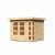 fából készült kerti ház KARIBU KERKO 3 (82926) natur LG2948