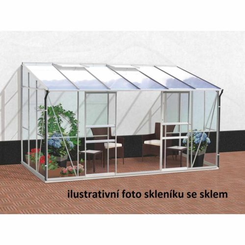 üvegház VITAVIA IDA 7800 PC 4 mm ezüst színű LG301