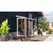 fából készült kerti ház KARIBU GÖRLITZ (38747) terragrau LG3071
