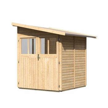   fából készült kerti ház KARIBU WANDLITZ 2 (54600) natur LG3072