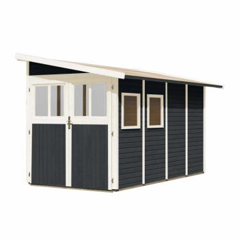   fából készült kerti ház KARIBU WANDLITZ 4 (38750) antracit LG3093