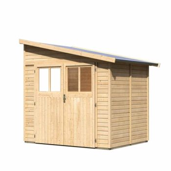   fából készült kerti ház KARIBU BOMLITZ 2 (68357) natur LG3096
