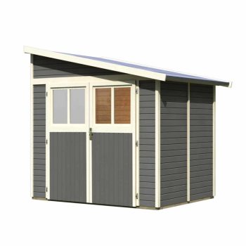   fából készült kerti ház KARIBU BOMLITZ 2 (8884) terragrau LG3097