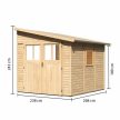 fából készült kerti ház KARIBU BOMLITZ 3 (68862) natur LG3137