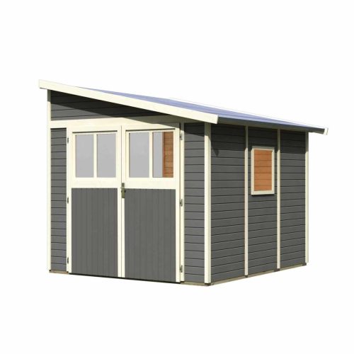 fából készült kerti ház KARIBU BOMLITZ 3 (8885) terragrau LG3138