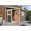 fából készült kerti ház KARIBU BOMLITZ 3 (8885) terragrau LG3138