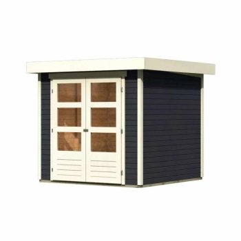   fából készült kerti ház KARIBU ASKOLA 2 (38648) antracit LG3204