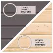 fából készült kerti ház KARIBU ASKOLA 3 + egy menedéket 150 cm (23497) terragrau LG3228