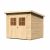 fából készült kerti ház KARIBU GLUCKSBURG 4 (57743) natur LG3496