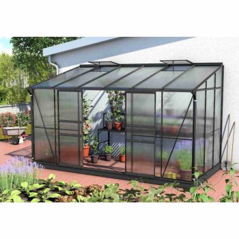 üvegház VITAVIA IDA 7800 PC 6 mm fekete színű LG3553