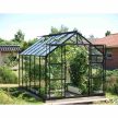 üvegház VITAVIA URANUS 9900 tiszta üveg 3 mm fekete színű LG3562