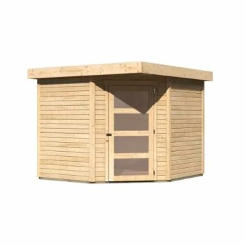   fából készült kerti ház KARIBU SCHWANDORF 5 (73470) natur LG3904