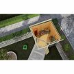 fából készült kerti ház KARIBU SCHWANDORF 5 (73471) terragrau LG3905