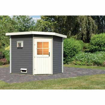 finn szauna KARIBU MIKKA (92662) terragrau LG3999