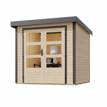   hibrid kerti ház KARIBU JUPITER A (93409) natur / terragrau LG4027