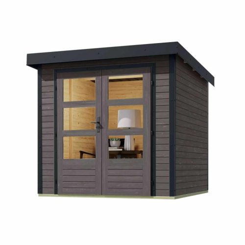 hibrid kerti ház KARIBU JUPITER B (93413) terragrau / antracit LG4034