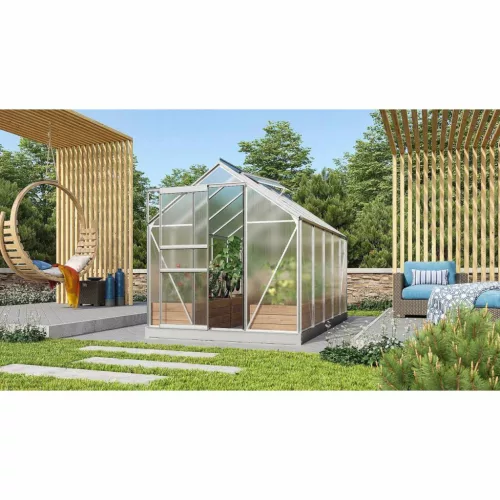 Lanitplast | üvegház VITAVIA VENUS 6200 PC 6 mm ezüst színű LG4143