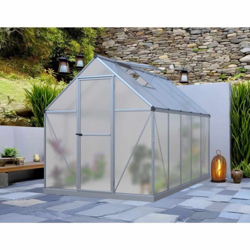 üvegház LANITPLAST SARANA 6x10 PC 4 mm ezüst színű LG4272