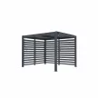 oldalsó lamella képernyő 2,5 m LANITPLAST BIOCLIMATIC BASIC pergolához LG4291
