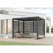 oldalsó lamella képernyő 2,5 m LANITPLAST BIOCLIMATIC BASIC pergolához LG4291