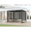 oldalsó lamella képernyő 4,0 m LANITPLAST BIOCLIMATIC BASIC pergolához LG4295