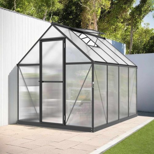 üvegház LANITPLAST SARANA 6x8 PC 4 mm fekete színű LG4334