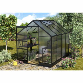 üvegház VITAVIA APOLLO 5000 PC 4 mm fekete színű LG4403