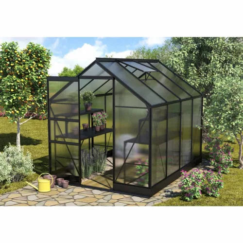 üvegház VITAVIA APOLLO 5000 PC 6 mm fekete színű LG4404
