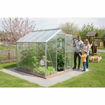 üvegház LANITPLAST LIMES Viva V6/3 1,97x3 m PC 4 mm LG4697