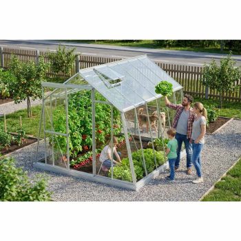   üvegház LANITPLAST LIMES Viva V7/3 2,47x3 m tiszta üveg 3 mm LG4705